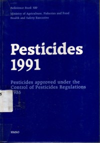 Pesticides 1991 (Ref. Book 500)