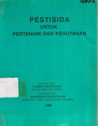 Pestisida untuk Pertanian dan Kehutanan 1990