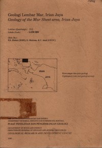 Geologi lembar Mar, Irian Jaya : Geology of the Mar sheet area, Irian Jaya