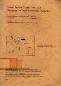 Geologi lembar Yapen, Irian Jaya : Geology of the Yapen sheet area, Irian Jaya