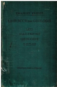 Lehrbuch der Geologie