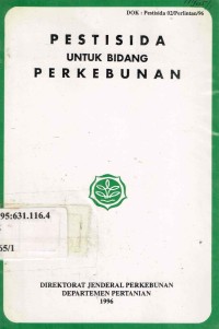 Pestisida untuk Bidang Perkebunan