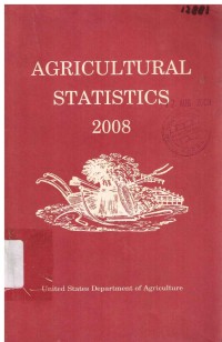 AGRICULTURAL STATISTICS 2008
