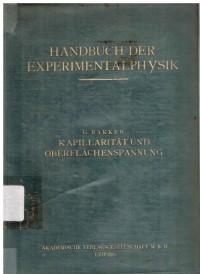Handbuch der Experimentalphysik Band 6