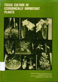 Tissue Culture of Economically Important Plants