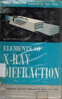 Elements of X-ray Diffraction