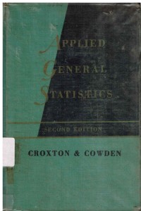 Applied General Statistics