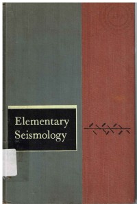 Elementary Seismology
