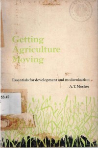 Getting agriculture moving
