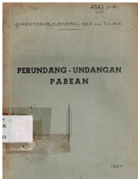 Perundang-undang Pabean