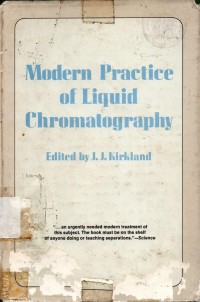 Modern Practice liquid chromatography