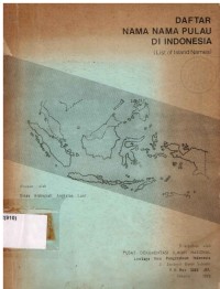 Daftar Nama-Nama Pulau di Indonesia (List of Island Names)