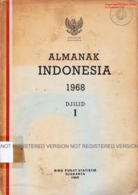Almanak Indonesia 1968, Djilid I
