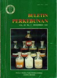 Buletin Perkebunan Vol. 22 No. 4 Desember 1991
