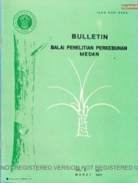 Bulletin Balai Penelitian Perkebunan Medan Volume 8 Nomor 1 Maret 1977