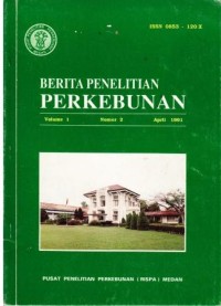Berita Penelitian Perkebunan Volume 1 Nomor 2 April 1991
