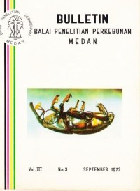 Bulletin Balai Penelitian Perkebunan Volume 3 Nomor 3 September 1972