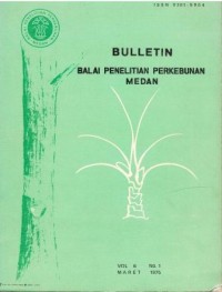 Bulletin Balai Penelitian Perkebunan Volume 6 Nomor 1 Maret 1975