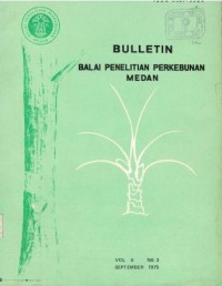 Bulletin Balai Penelitian Perkebunan Volume 6 Nomor 3 September 1975
