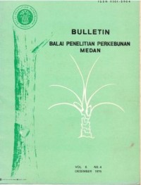 Bulletin Balai Penelitian Perkebunan Volume 6 Nomor 4 Desember 1975