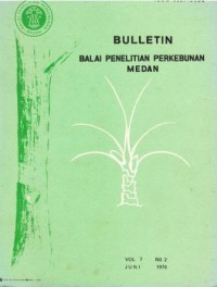 Bulletin Balai Penelitian Perkebunan Volume 7 Nomor 2 Juni 1976