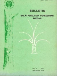 Bulletin Balai Penelitian Perkebunan Volume 7 Nomor 3 September 1976