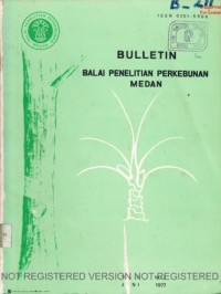 Bulletin Balai Penelitian Perkebunan Medan Volume 8 Nomor 2 Juni 1977