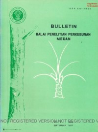Bulletin Balai Penelitian Perkebunan Medan Volume 8 Nomor 3 September 1977