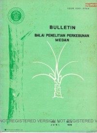 Bulletin Balai Penelitian Perkebunan Medan Volume 9 Nomor 2 Juni 1978