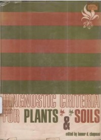 Diagnostic Criteria for Plants & Soils
