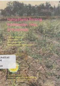 Hama-hama penting pertanaman tebu di Indonesia : daerah sebaran, kerusakan kerugian dan metode pengendaliannya