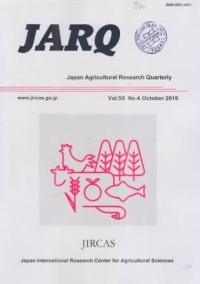 Japan Agricultural Research Quarterly ( JARAQ ) Vol. 50 No. 4 October 2016