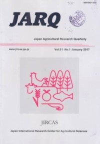 Japan Agricultural Research Quarterly ( JARAQ ) Vol. 51 No. 1 January 2017