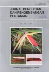 Jurnal Penelitian dan Pengembangan Pertanian Volume 28 Nomor 4 Tahun 2009
