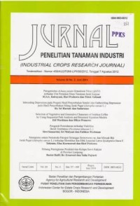 Jurnal Penelitian Tanaman Industri Volume 20 No. 2 Juni 2014
