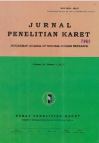 Jurnal Penelitian Karet Volume 31 Nomor 1 Tahun 2013