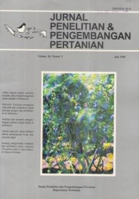 Jurnal Penelitian dan Pengembangan Pertanian Volume 18 Nomor 3 Juli 1999