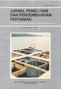 Jurnal Penelitian dan Pengembangan Pertanian Volume 19 Nomor 2 Tahun 2000