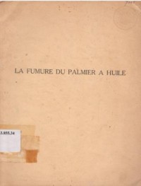 La fumure du palmier a huile