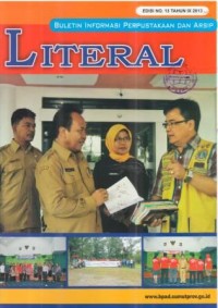 Literal (Buletin Informasi Perpustakaan dan Arsip) Edisi No. 13 Tahun IX 2013