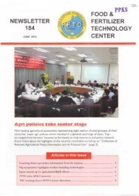 Newsletter FFTC No. 184 Juni 2014
