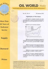 Oil World Weekly Vol. 61 No. 04 / 26 January 2018