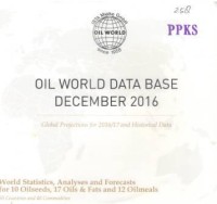 Oil World Data Base (CD) December 2016