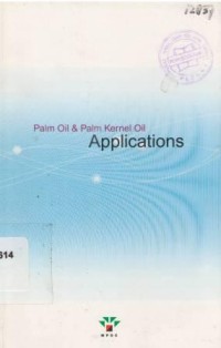 Palm Oil & Palm Kernel Oil Applications
