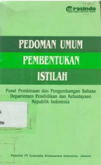 Pedoman Umum Pembentukan Istilah