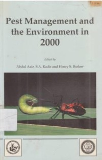 Pest management and the environment in 2000