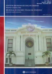 Statistik Ekonomi Keuangan Daerah  Provinsi Sumatera Utara Vol. 17 No. 11 November 2017
