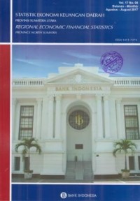 Statistik Ekonomi Keuangan Daerah  Provinsi Sumatera Utara Vol. 17 No. 08 Agustus 2017