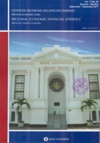 Statistik Ekonomi Keuangan Daerah  Provinsi Sumatera Utara Vol. 17 No. 09 September 2017