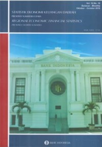 Statistik Ekonomi Keuangan Daerah  Provinsi Sumatera Utara Vol. 16 No. 10 Oktober 2016